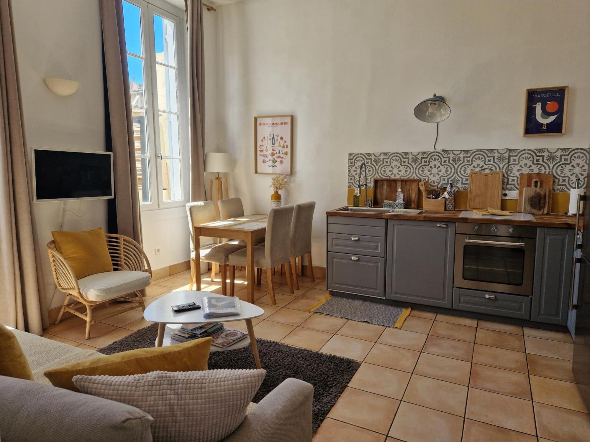 Superbe 2 Pieces Avec Grande Terrasse, Classe *** Marseille Kültér fotó